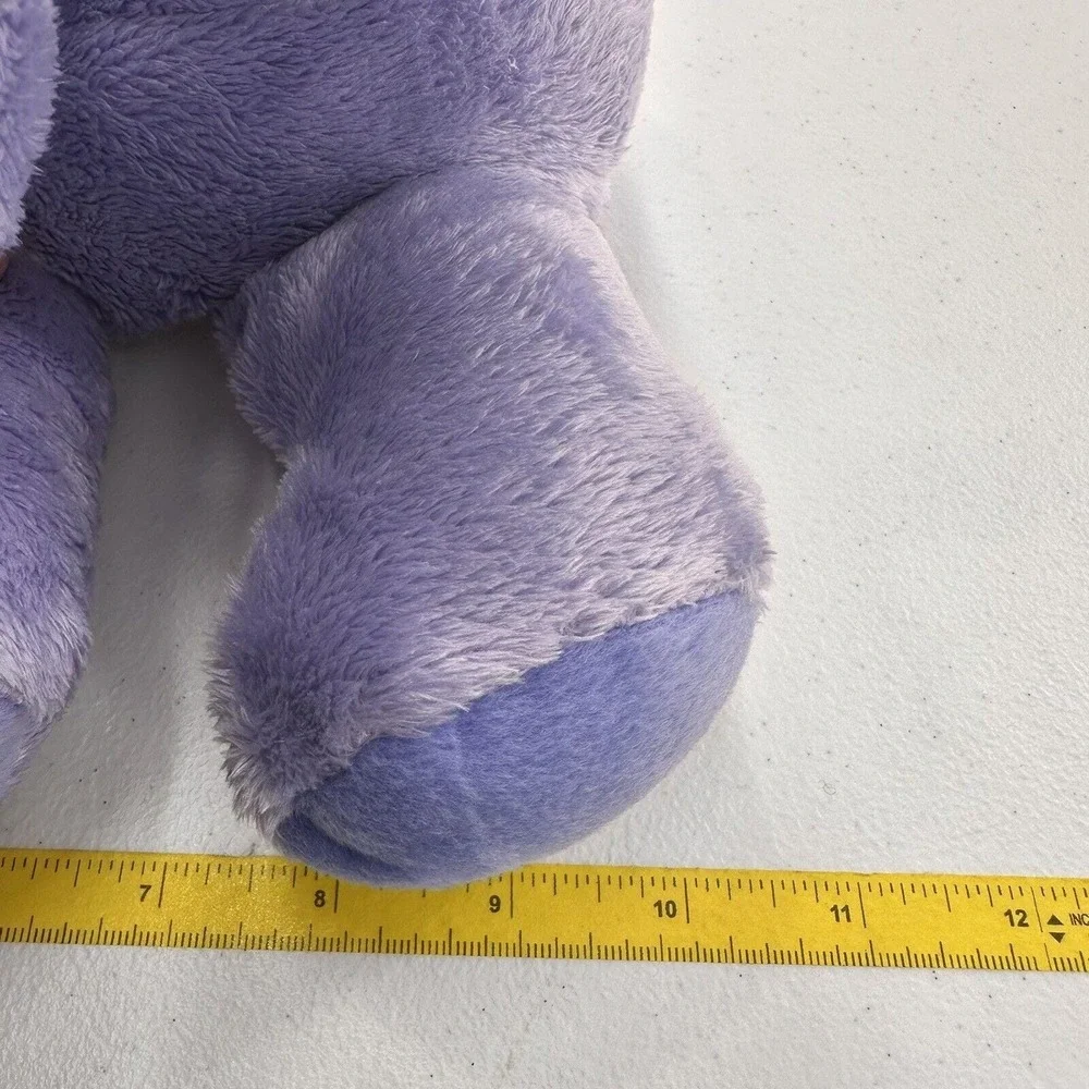 Necco‎ Sweethearts Plush Hippo Candy Bow Applause 12